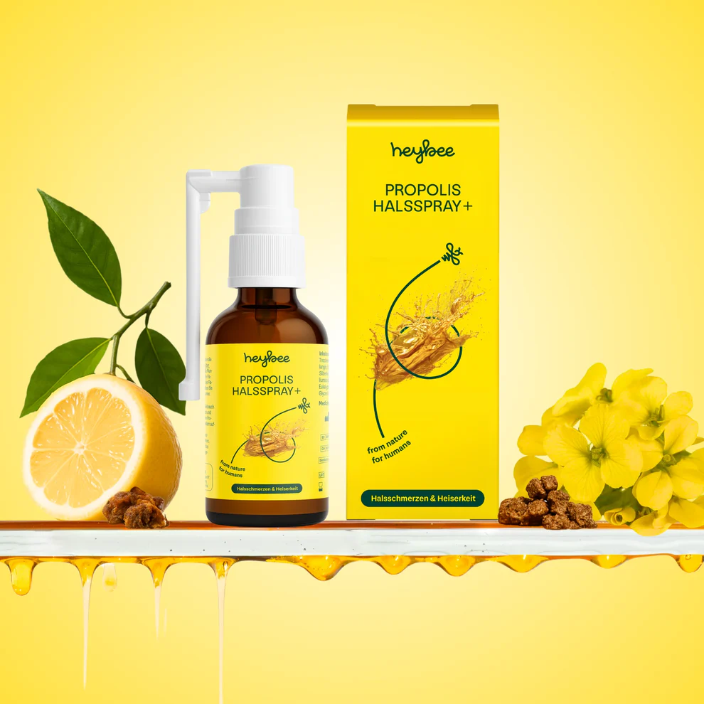HEYBEE Spray gola alla propoli plus 30ml