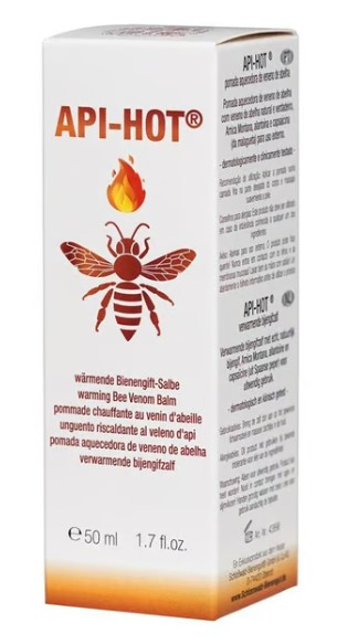 API-HOT Unguento al veleno d'api Olio vegetale 50ml