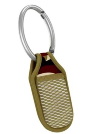 Clip Parakito per carrozzina o zaino kaki