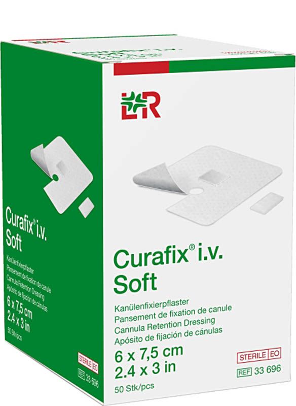 Curafix i.v. Soft 6x7,5 cm 50 pezzi