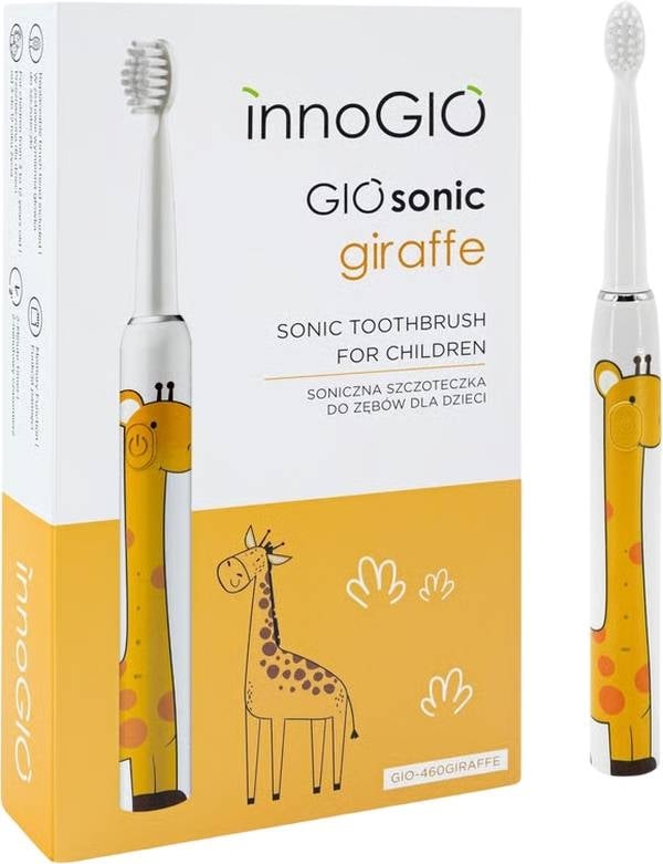 innoGIO Spazzolino sonico giraffa giallo