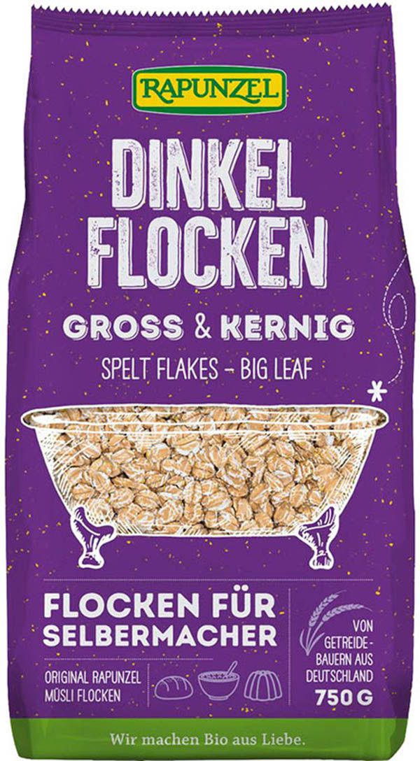 Rapunzel fiocchi di farro grandi e sostanziosi 750g
