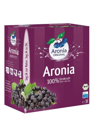 Succo di Aronia Originale Biologico 3 litri