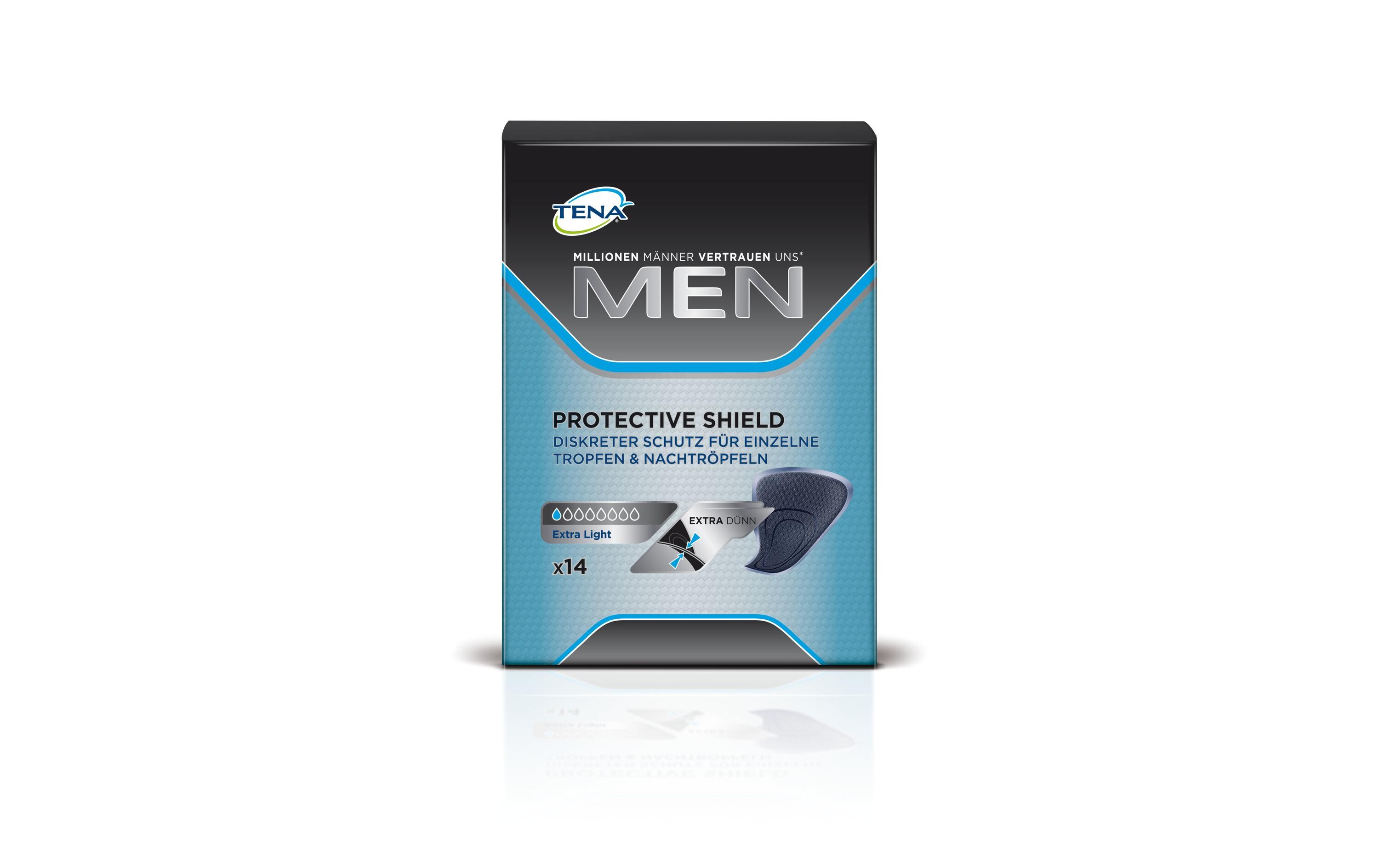TENA Uomo Scudo Protettivo Ex Light 14 pezzi