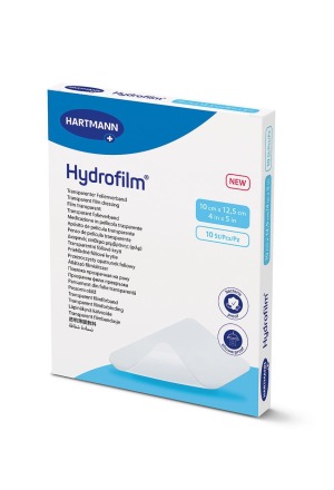 Hydrofilm Transparentverband 10x12.5cm steril 10 Stück