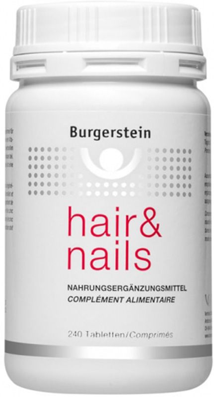 BURGERSTEIN Capelli e unghie Compresse 240 pezzi