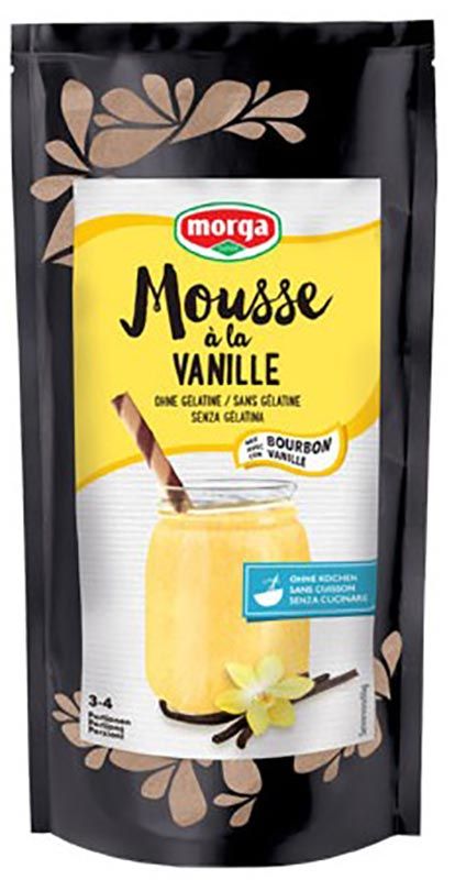 Morga Mousse Vaniglia 100g