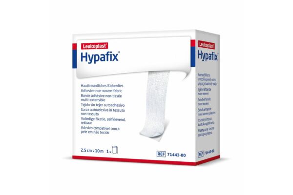 Vello adesivo Hypafix 2,5 cmx10 m in rotolo
