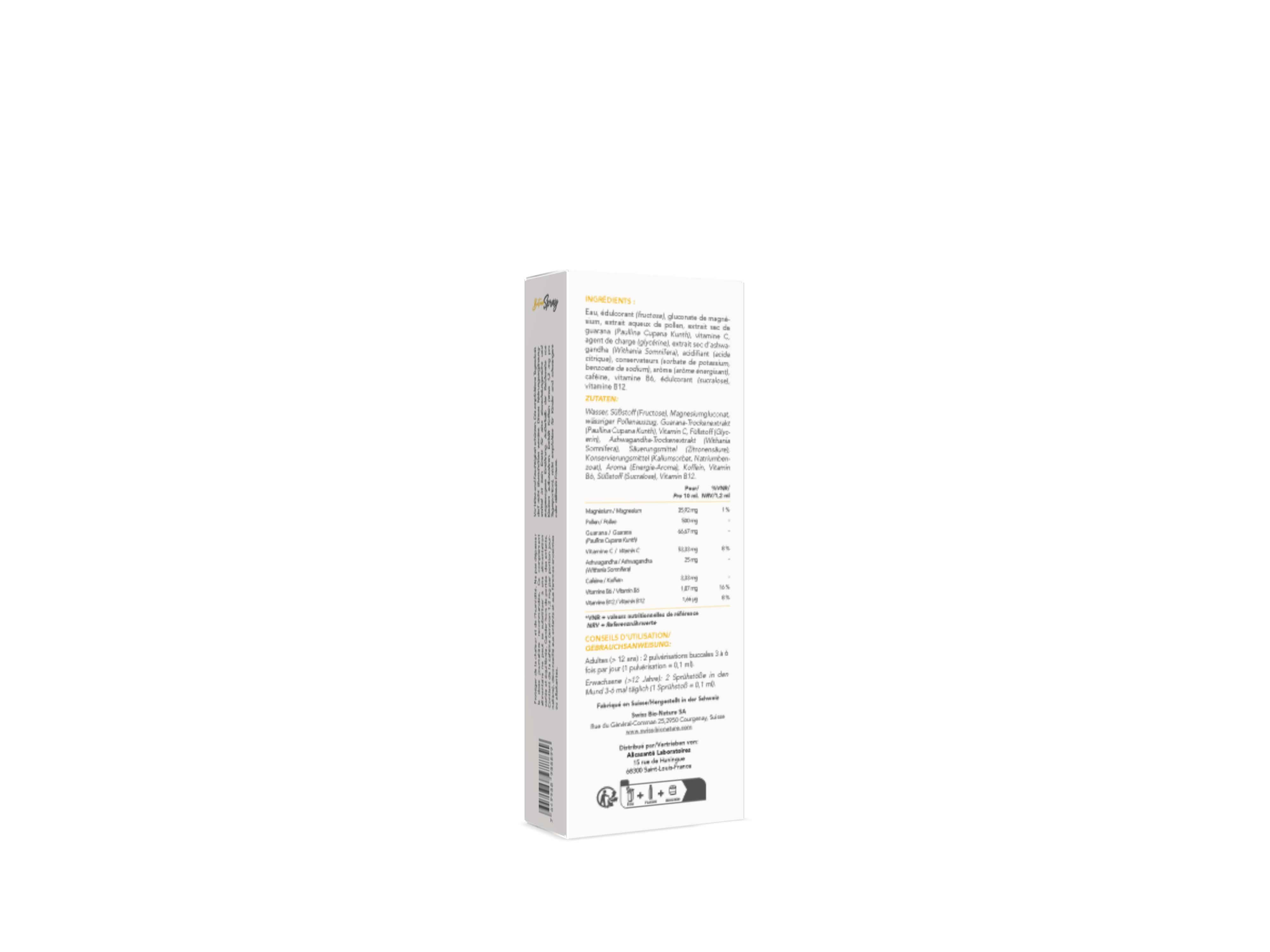 BotaniSpray® ENERGY BOOST spray per bocca 10ml
