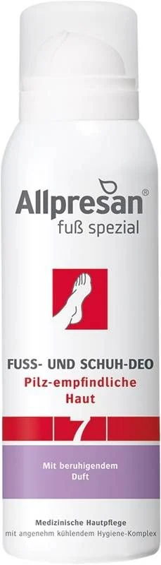 Allpresan pedicare 7 deodorante per piedi e scarpe 125ml