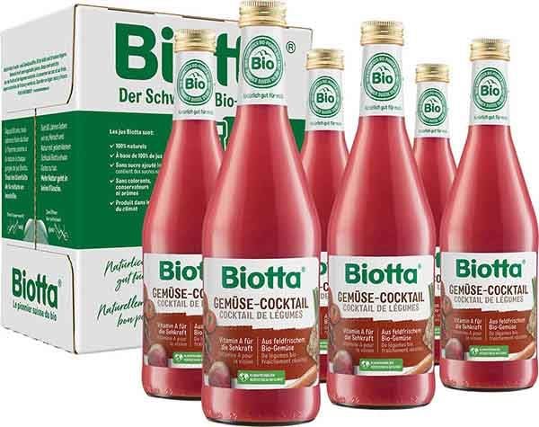 BIOTTA Cocktail vegetale biologico 6 fl 5dl