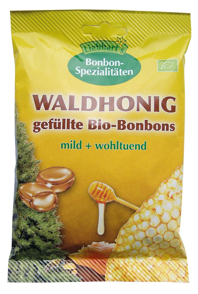 LIEBHARTS caramelle al miele di bosco bio 100g