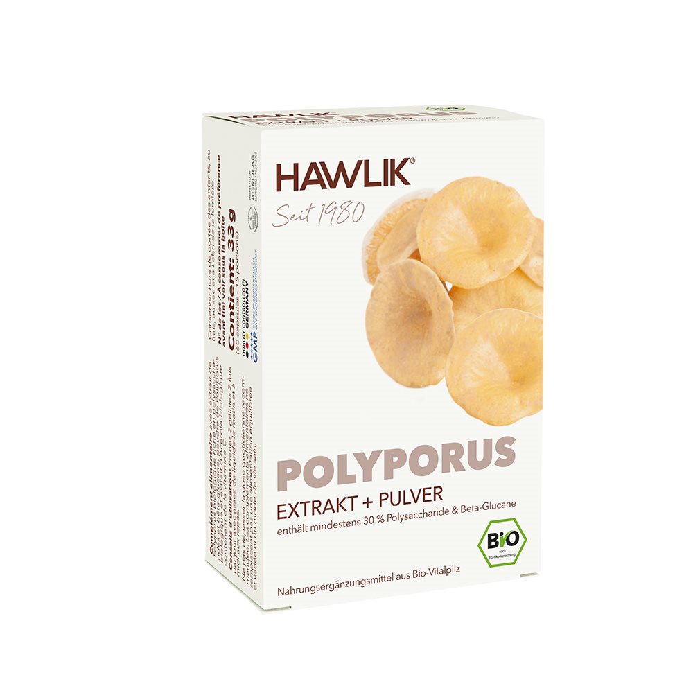 HAWLIK Polyporus Estratto + Polvere Capsule 60 Capsule