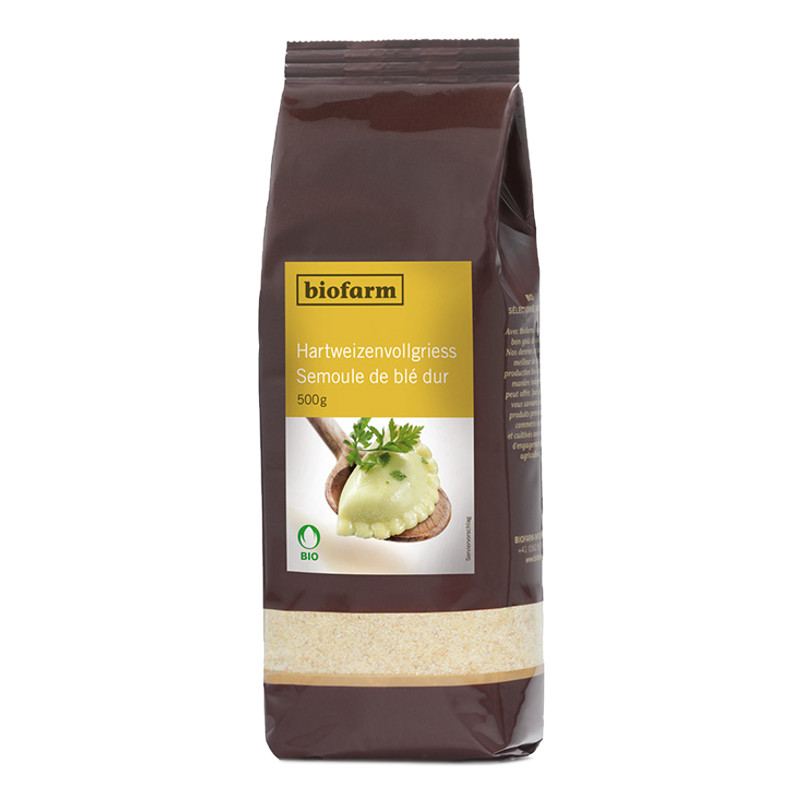 BIOFARM Semola di grano duro Bud Btl 500g