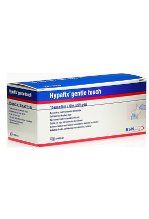 Hypafix Silicone sensibile alla pelle 15cmx5m