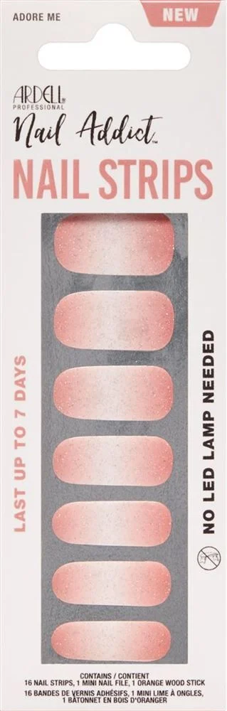 ARDELL Nail Addict Strips Adore me 16 pezzi