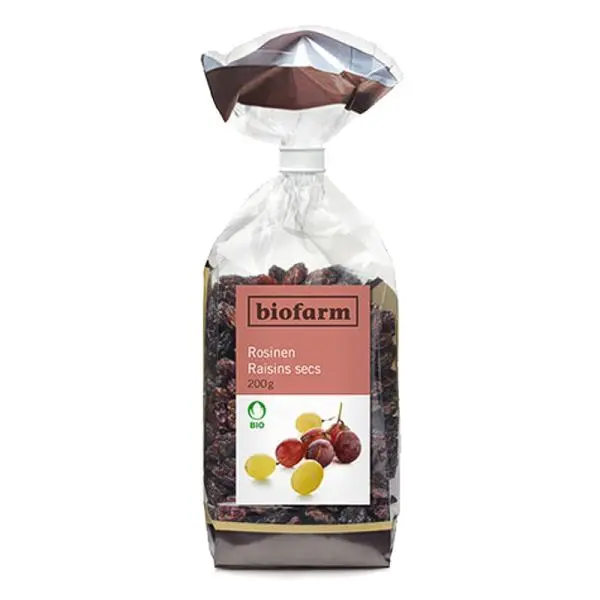 Uvetta Biofarm Bud Bag 200g