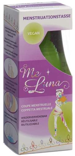 ME LUNA Coppa mestruale Classic S Verde