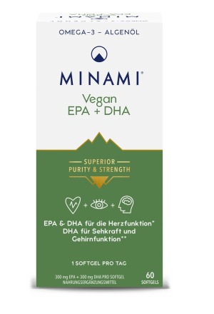 Minami Vegan EPA+DHA Capsule Morbide Ds 60 pezzi
