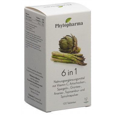 Phytopharma 6in1 compresse 120 pezzi