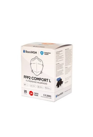 BOENI MSM FFP2 maschera Prodotto svizzero 25 pezzi