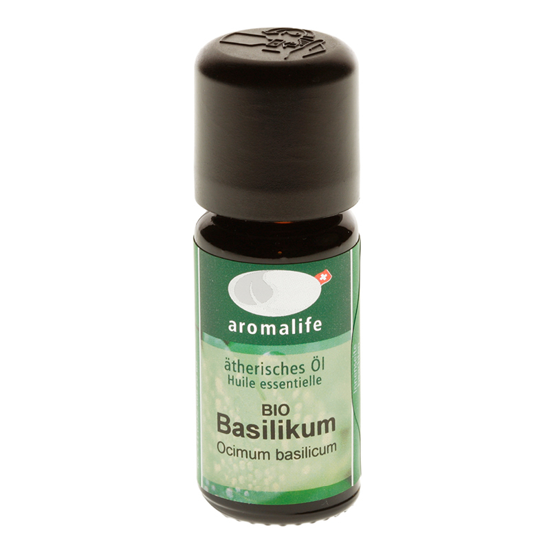 AROMALIFE Olio essenziale di basilico BIO 10ml