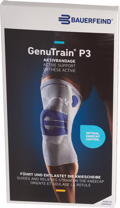 GenuTrain P3 supporto attivo destro titanio taglia 6