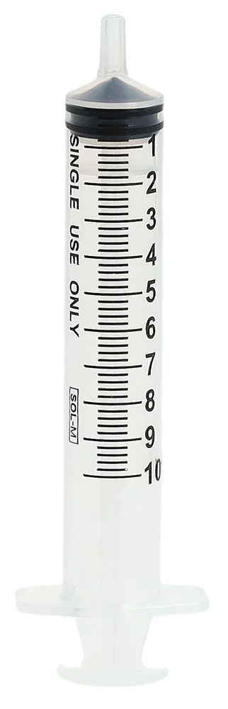 Siringa Sol-M senza ago 10ml EccentricTip 100 pezzi