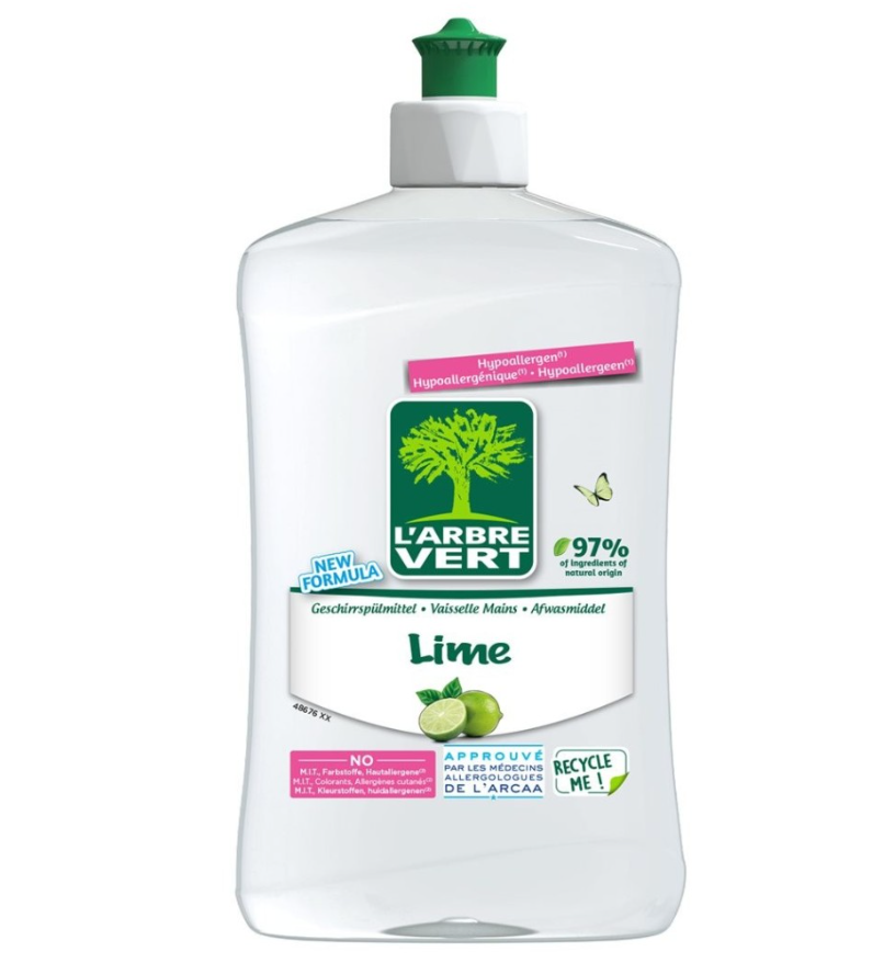 L'ARBRE VERT Liquido per lavastoviglie Lime Fl 500ml