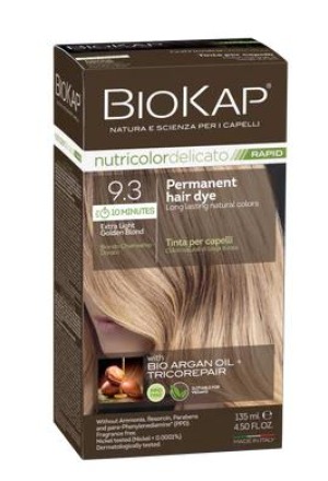 BIOKAP Delicato Rapid biondo chiaro dorato 9.3 135ml