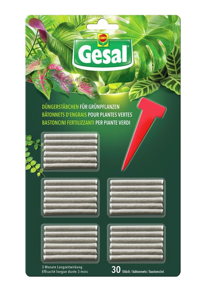GESAL concime in stick per piante verdi 30 stick