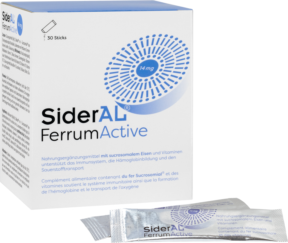 SiderAL® Ferrum Active Powder 30 x 1,6 g