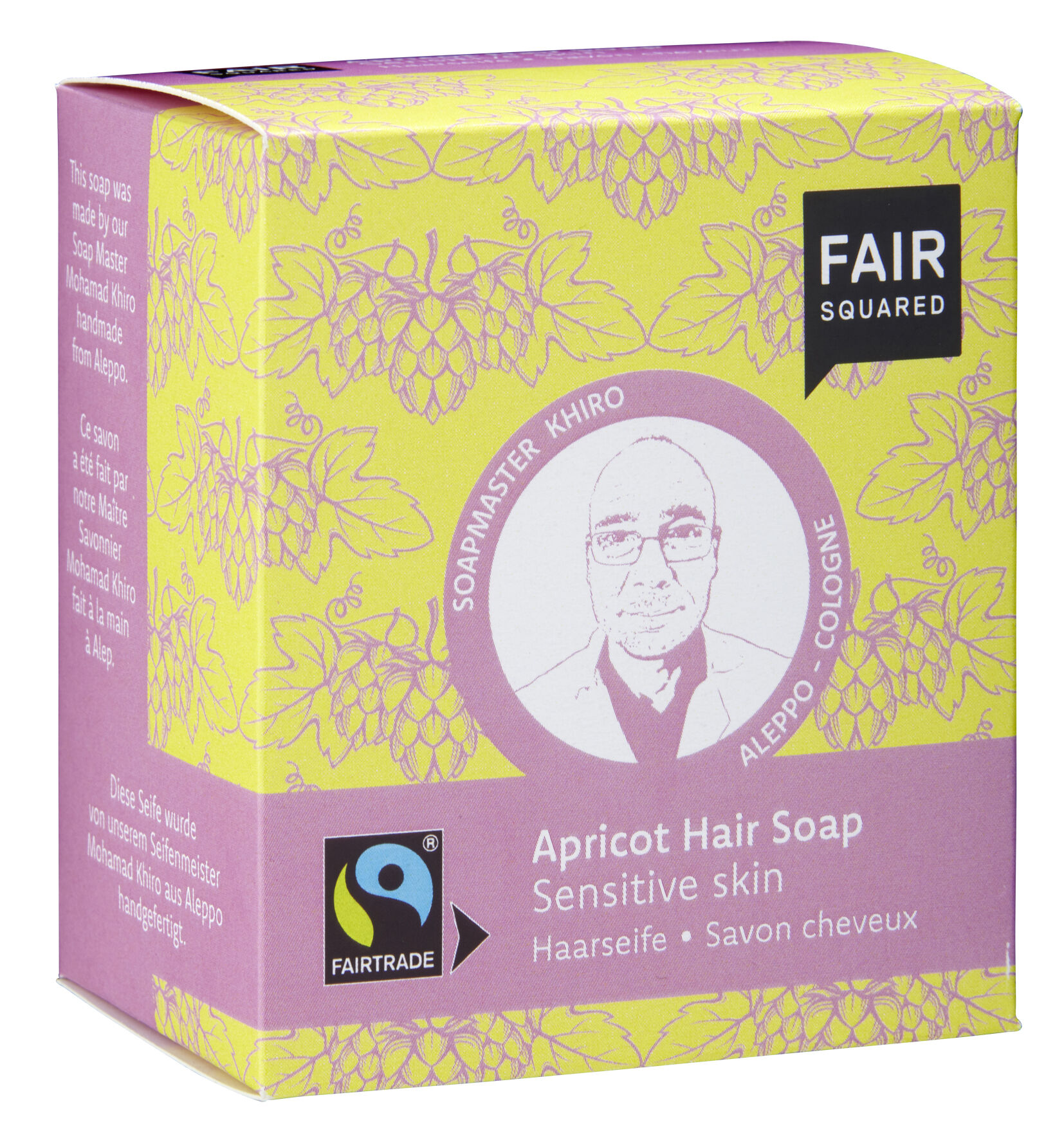 FAIR SQUARED Sapone per capelli Apric Sens Skin 2 x 80g