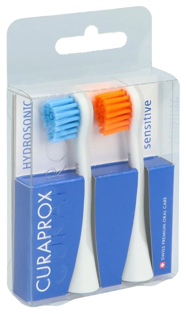 Curaprox Hydrosonic ferri di ricambio blu-ora 1 paio