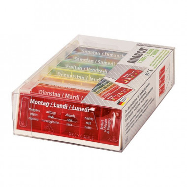 Anabox Medidispenser 7 giorni colorato