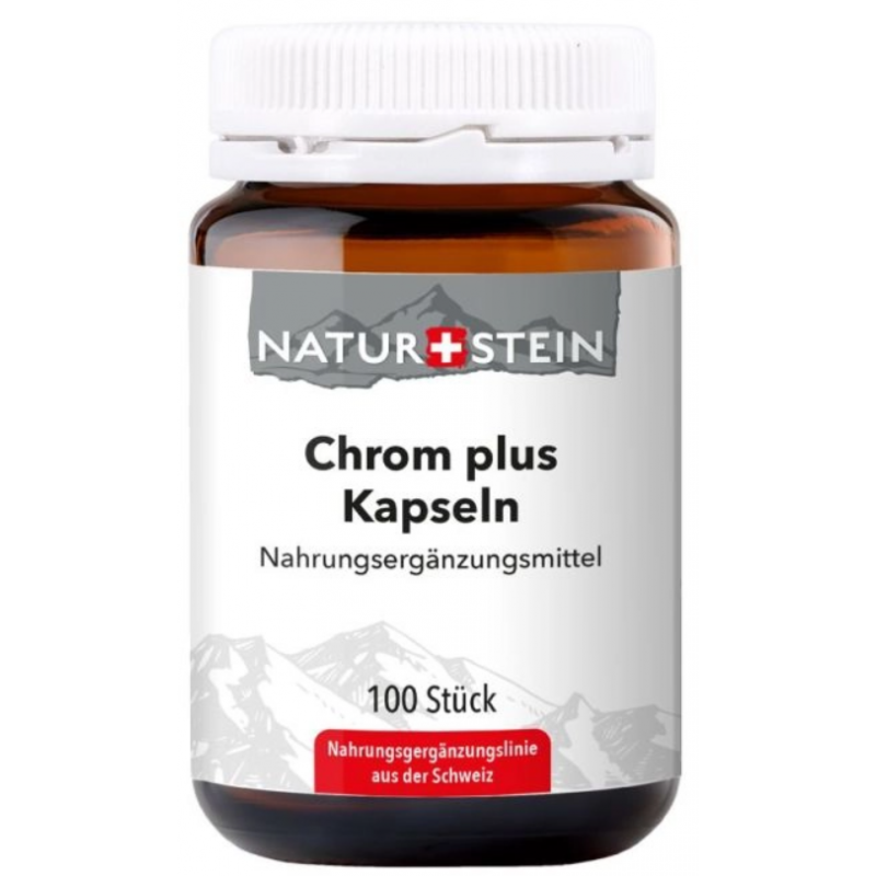 Pietra naturale cromo plus capsula 100 pezzi
