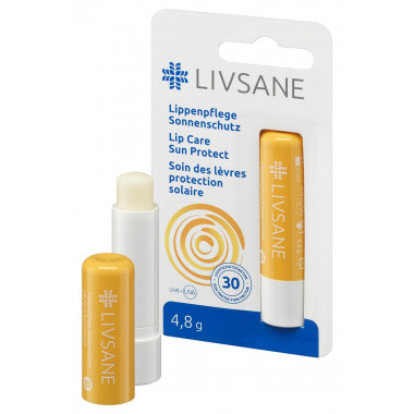 Protezione solare Livsane per le labbra