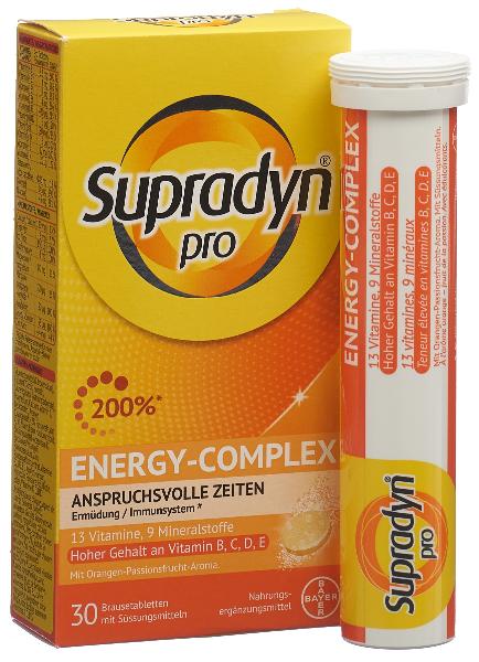 Supradyn® pro energy-complex compresse effervescenti 30 pezzi