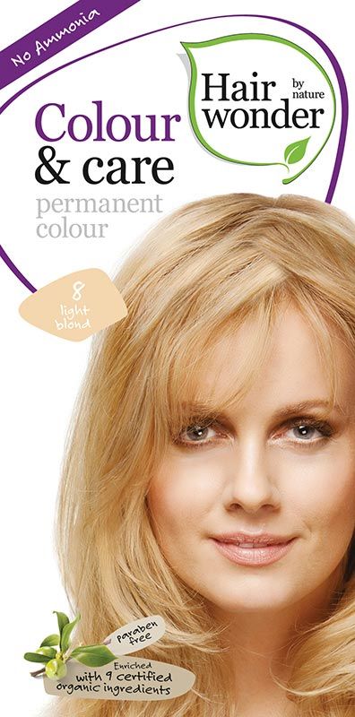 HENNA Hairwonder Colore e cura 8 biondo chiaro