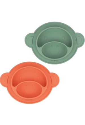 Scimmia del piatto in silicone NUBY