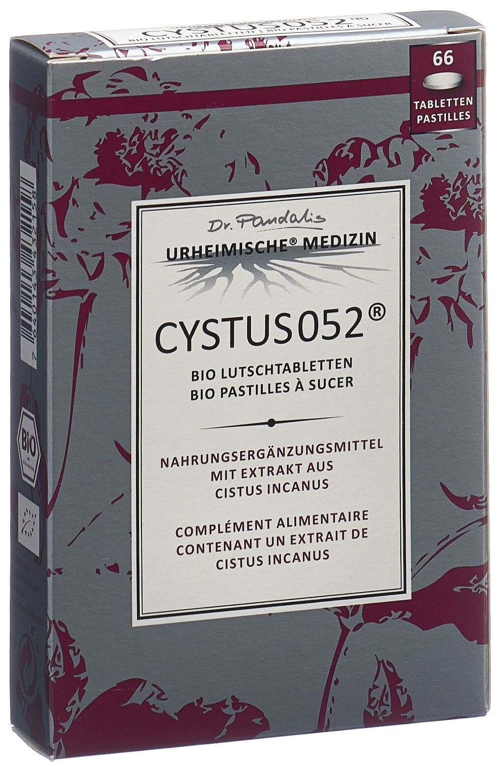 Cisto 052 pastiglie biologiche 66 pezzi