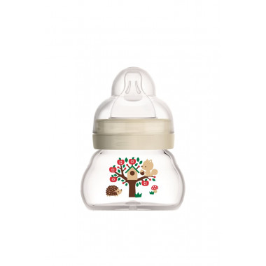 MAM Feel Good bottiglia di vetro 90ml 0+ mesi