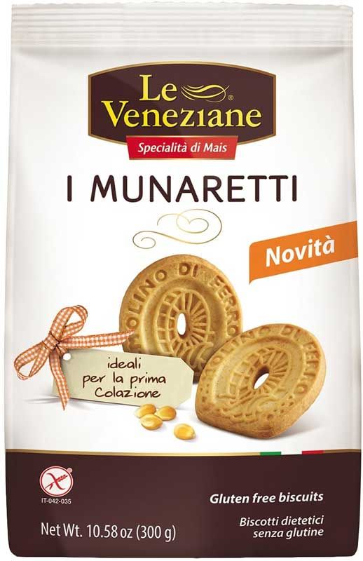 LE VENEZIANE Biscotti Munaretti senza glutine 300g