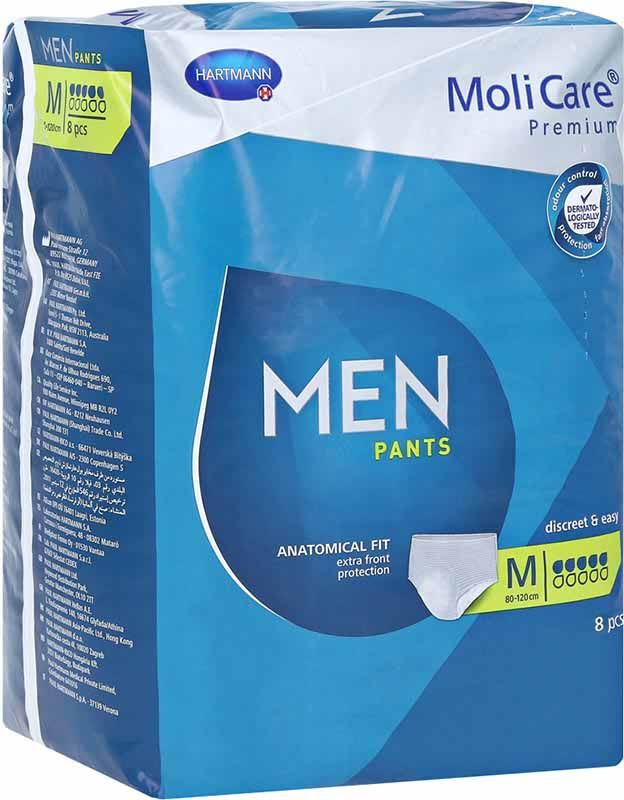 MoliCare Uomo Pantaloni M 5 gocce 8 pezzi