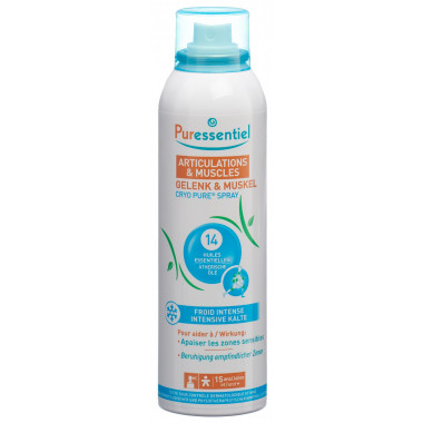 Puressentiel Spray Cryo Pure Articolazioni e Muscoli 150ml