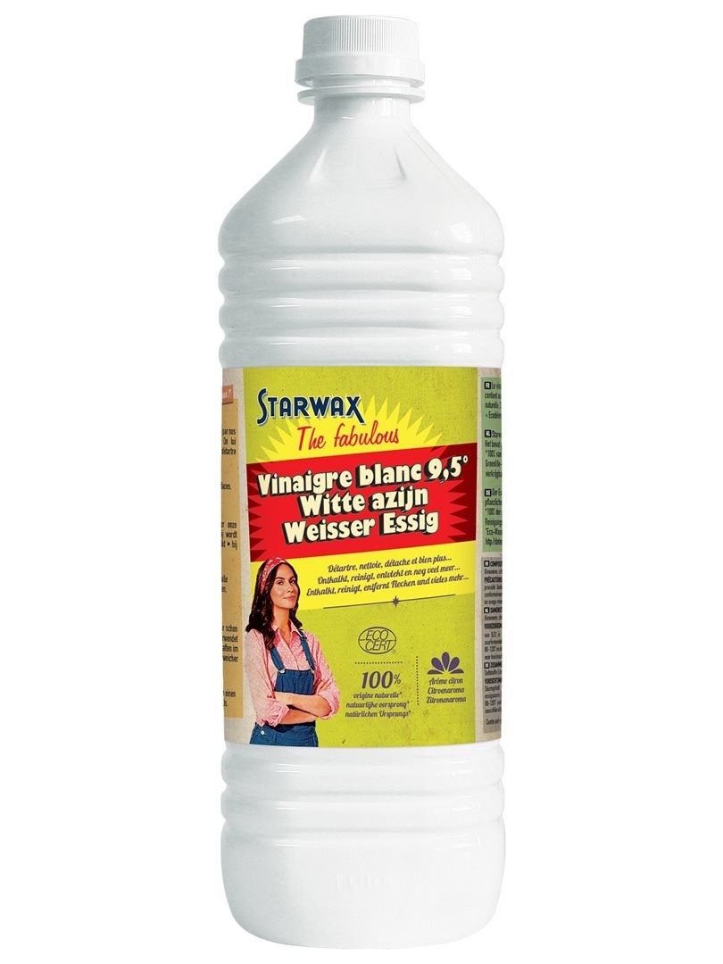 Starwax il favoloso aceto bianco 9,5° al limone Fl 1 lt