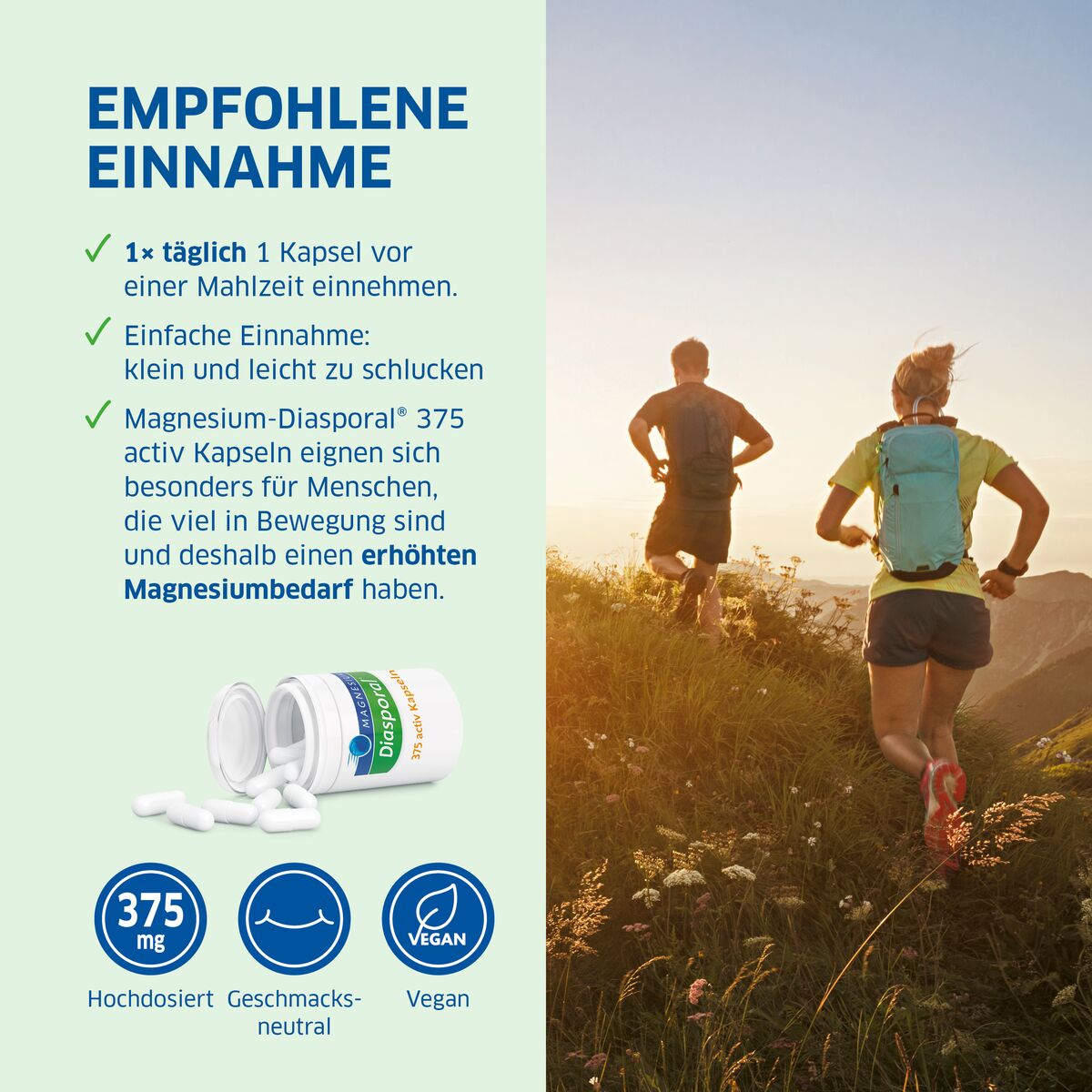 Magnesio Diasporale Activ Capsule 50 Capsule