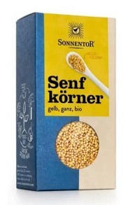 Sonnentor semi di senape gialli interi BIO Btl 120g