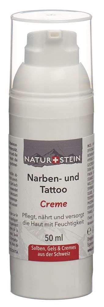 Crema per cicatrici e tatuaggi in pietra naturale Disp 50ml