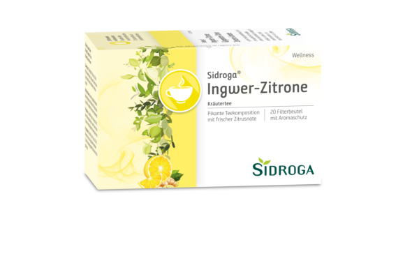 Sidroga Zenzero-Lemonio Btl 20 pezzi